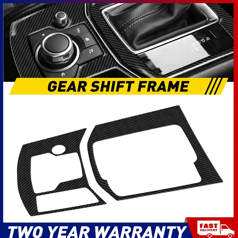 Car Accessories For Mazda CX5 2017-2021 Front Gear Frame Gear Shift Cover