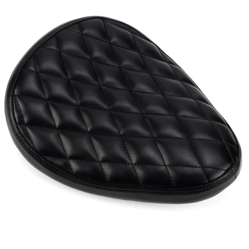 Black Diamond SOLO Driver Seat For Harley Sportster Chopper Bobber Custom ST
