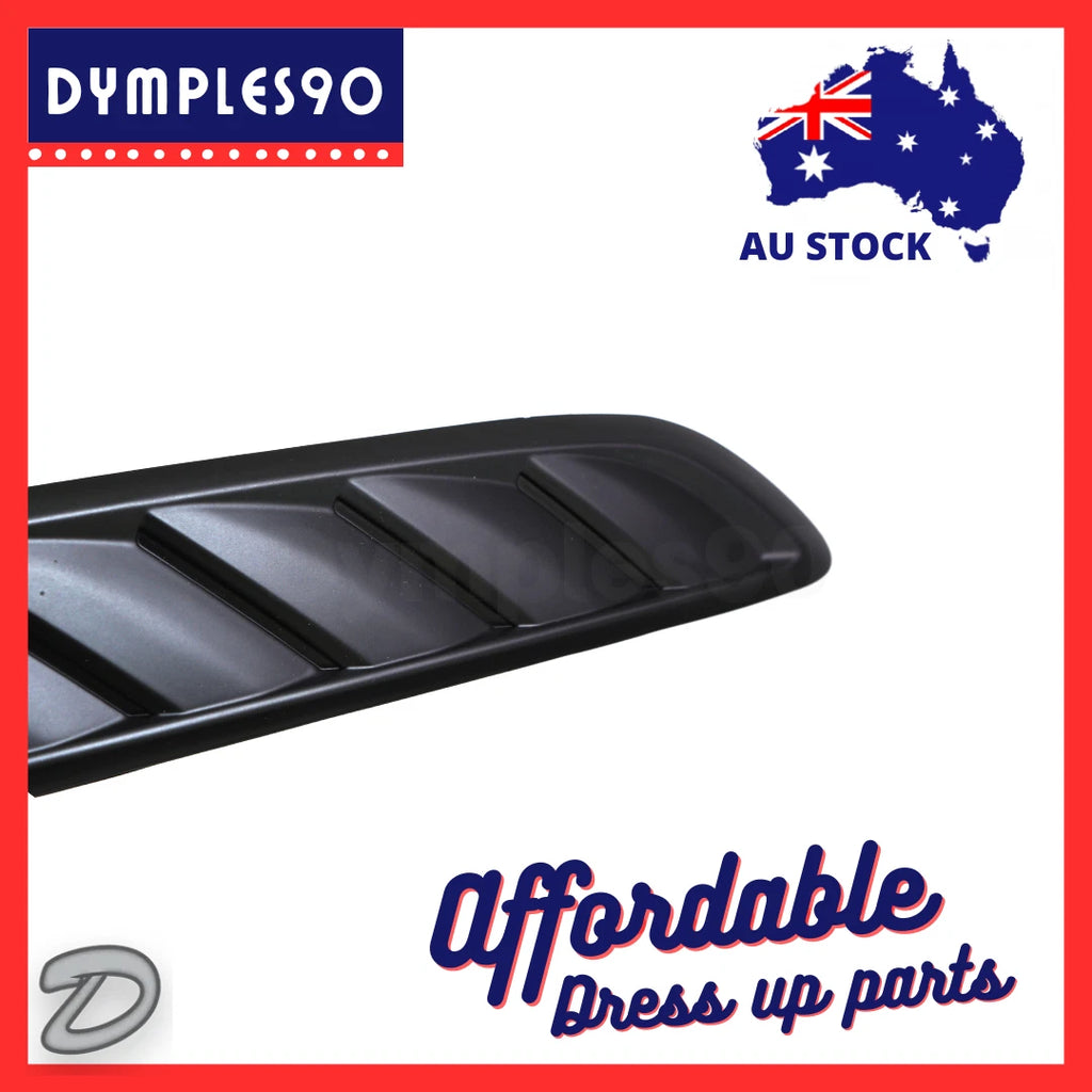 MATT BLACK BONNET VENTS FOR HOLDEN COMMODORE VF S / SS / SSV / SV6 / REDLINE