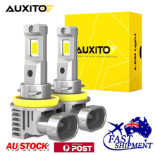 Load image into Gallery viewer, Auxito H11 LED Headlight Globes Kit High Low Beam Bulb 24000LM 3000K White Bulbs