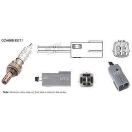 NTK Oxygen Lambda Sensor OZA668-EE71
