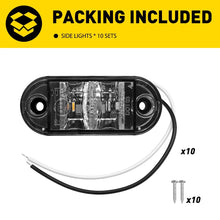 Load image into Gallery viewer, 10-40X LED Clearance Lights-Amber/Red Side Markers Truck/Trailer/RV/Caravan NEWA