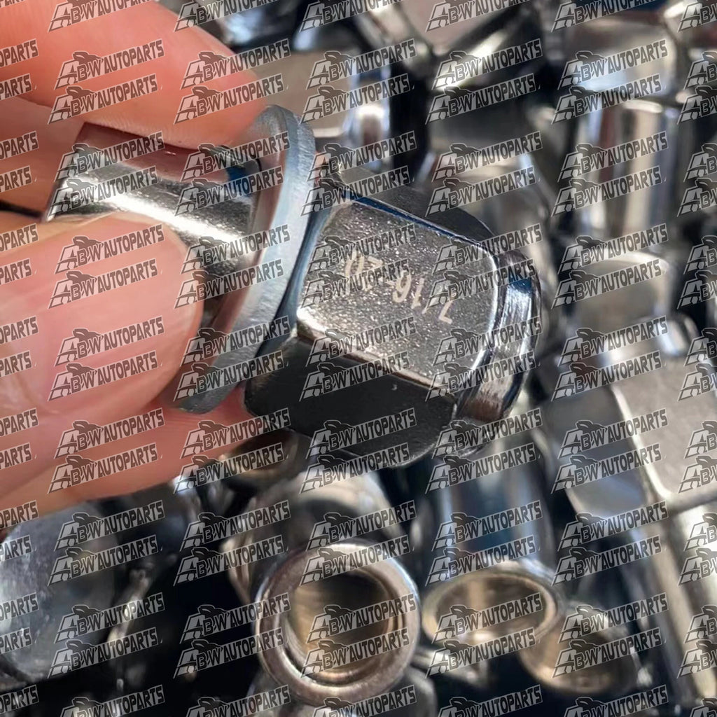 For Holden HR HK HT HG HQ HZ WB 7/16" Chrome Mag Wheel Nuts 20pcs/Pack