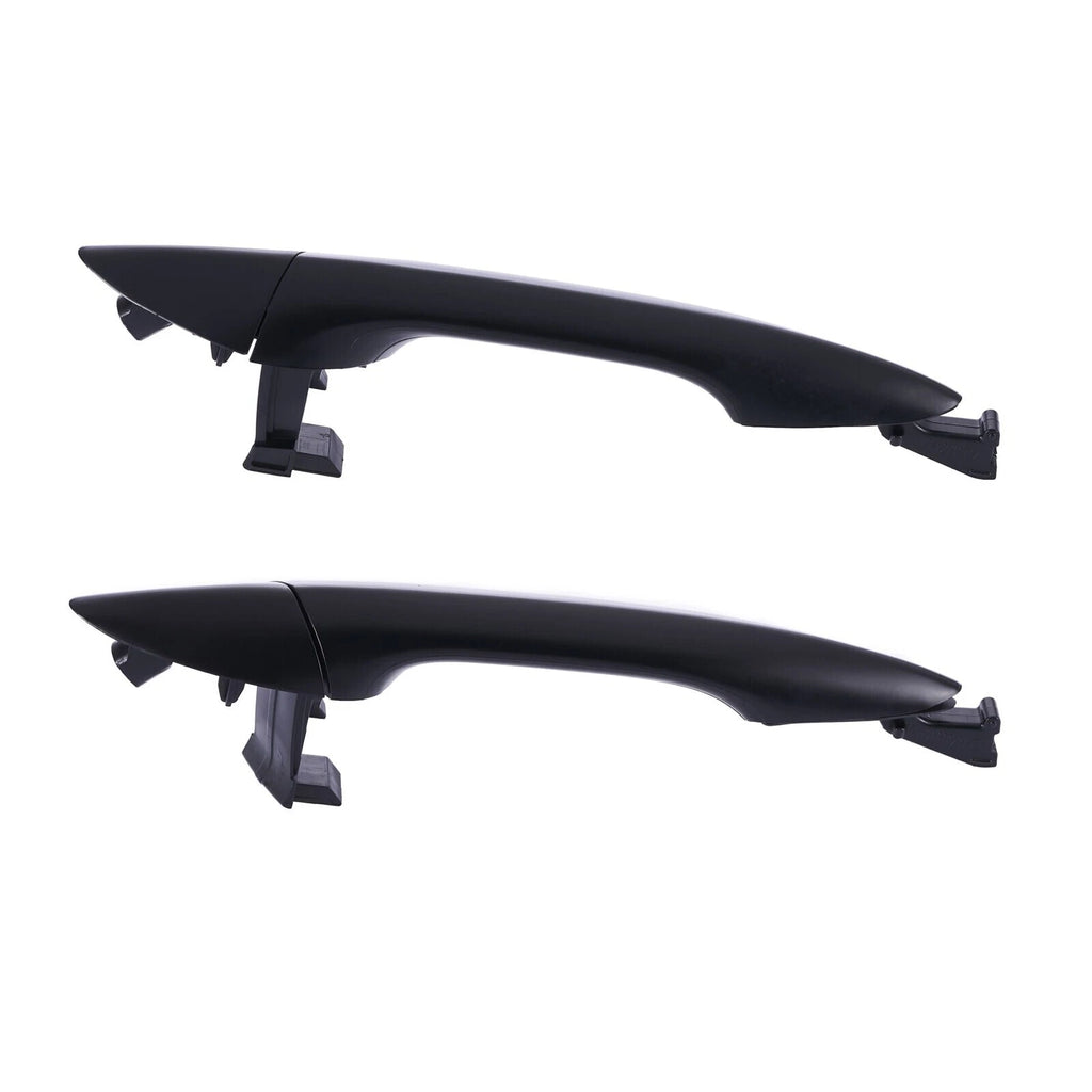Door Handle Outer for Hyundai Elantra MD 11-20 Set of 4 Black FRONT REAR LH+RH