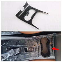 Load image into Gallery viewer, For Isuzu MU-X MUX 2023 2024 2025 Carbon Fiber Front Water Cup Holder Cover Trim