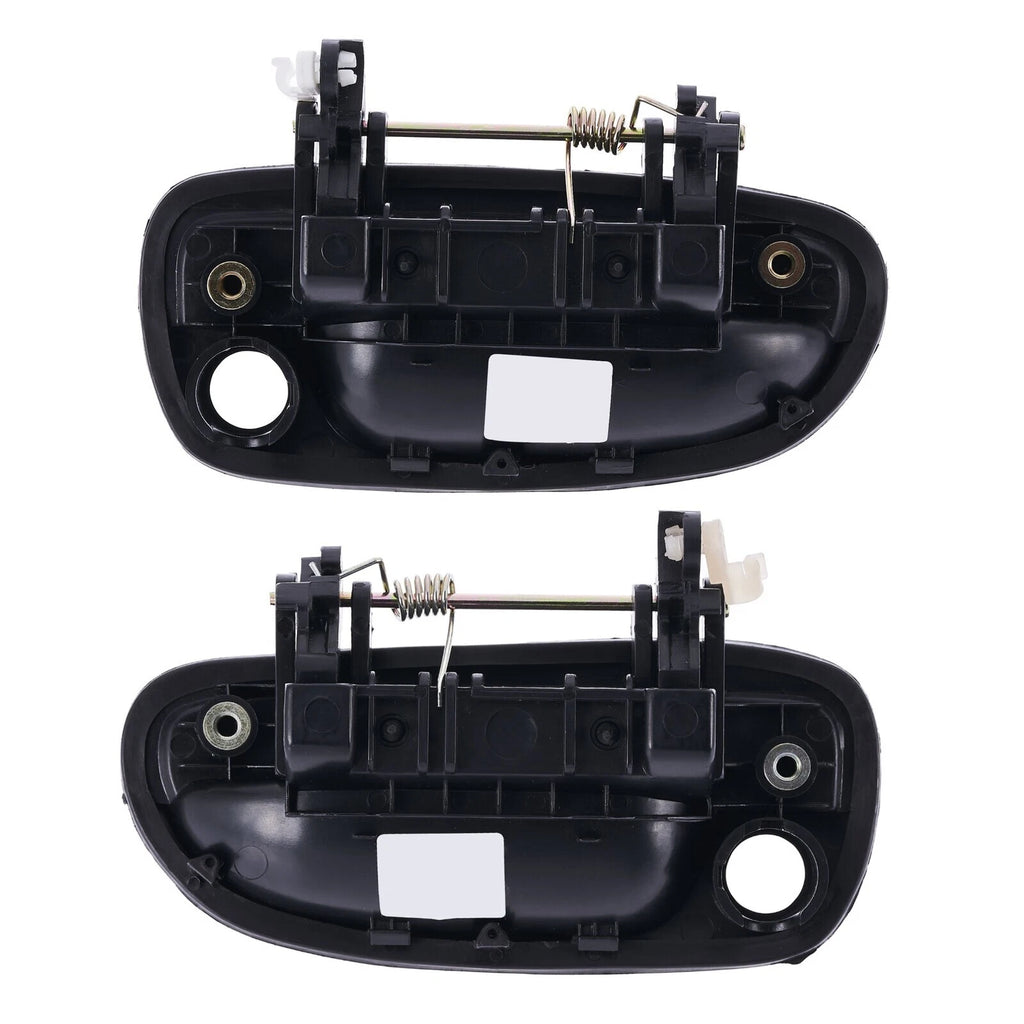 Door Handle Outer for Hyundai Accent LC 00-06 Set of 2 Black FRONT LEFT+RIGHT