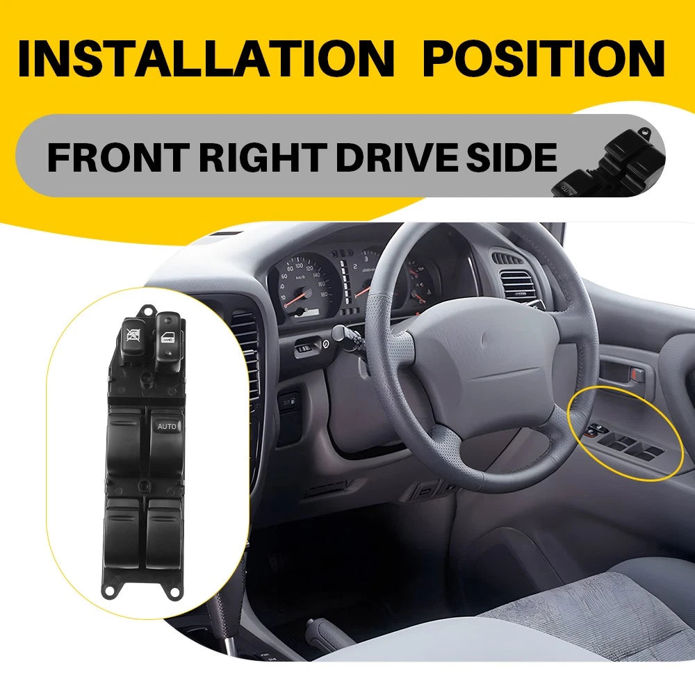 Fit For Toyota Landcruiser HDJ100 FZJ105 100 Series Master Power Window Switch