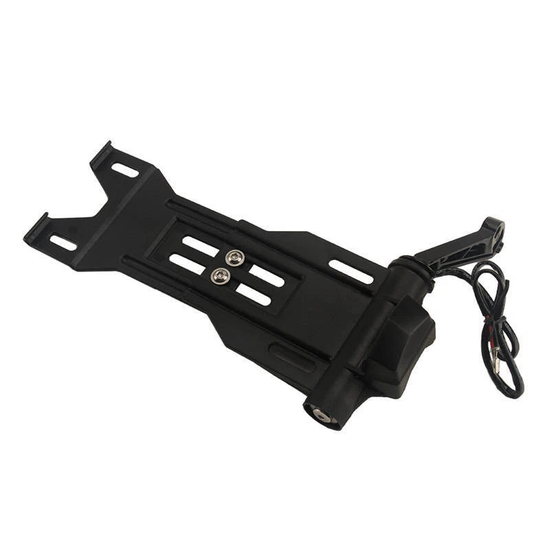 LED Side Mount Number Plate Holder For Harley Sportster 883 1200 48 2004-2019 ST