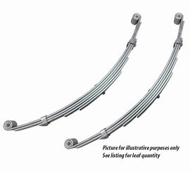 4 Leaf Eye to Eye Springs Trailer Parts One Pair Dacromet Galvanised 1100kg pair