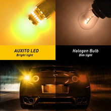 Load image into Gallery viewer, 2x LED Light Bulbs 1156 Brake BA15S Reverse Tail Turn Car White Globe AUXITO