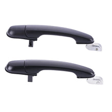 Load image into Gallery viewer, 4pc Front Rear Left &amp; Right Outer Door Handle Black for Hyundai Tucson JM 04 -10