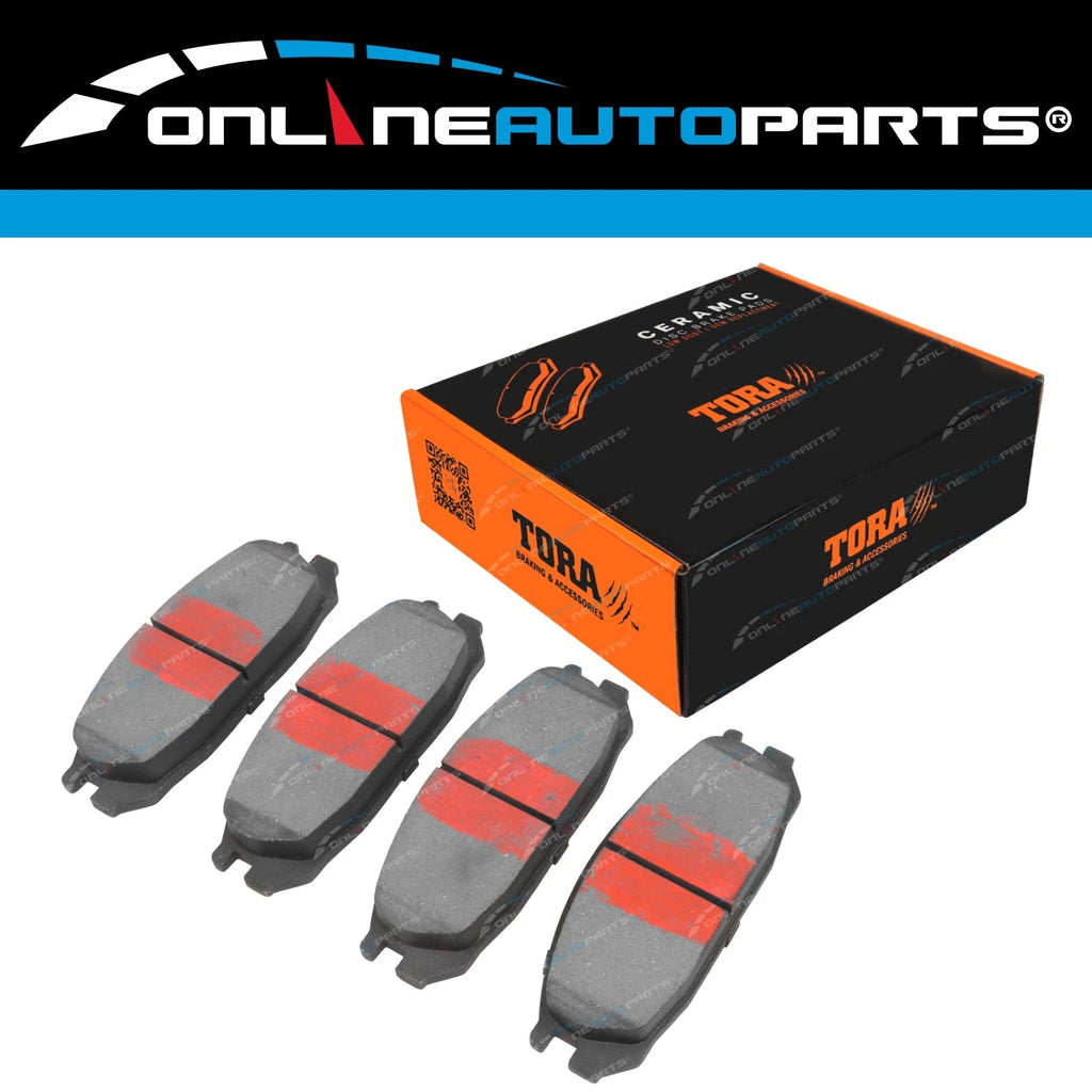 Rear Disc Rotor + Brake Pad Kit for Nissan Patrol GQ Y60 1988~1999 4X4