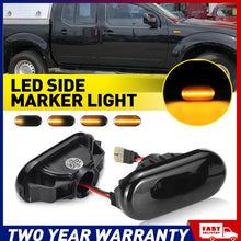 Load image into Gallery viewer, LED Dynamic Side Marker Light Indicator For Nissan Note 2006-2012 Smoked Amber A