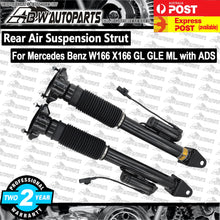 Load image into Gallery viewer, L+R Rear Air Suspension Shock Struts For Mercedes Benz X166 W166 ADS OE Quality