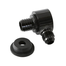 Load image into Gallery viewer, Aeroflow AF350-00BLK Black Booster Valve Universal 21mm 13/16" Hole To -6an