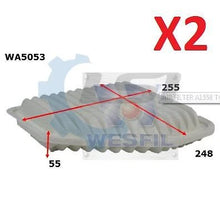 Load image into Gallery viewer, 2x Wesfil Air Filters WA5053