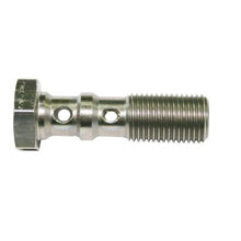 Load image into Gallery viewer, Aeroflow AF307-03 Double Banjo Bolt M10 X 1.25mmStainless 30mm Long