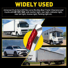 Load image into Gallery viewer, 10-30x Red LED Clearance Lights Side Marker Lamp Trailer Truck Caravan Lorry