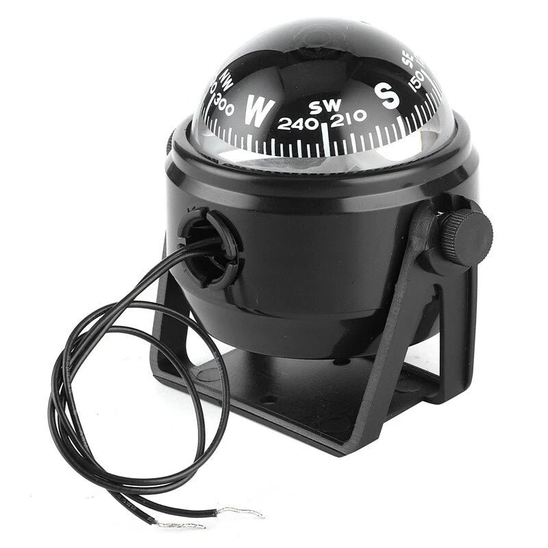NEW LED Light Electronic Vehicle Car Navigation Sea Marine Boat Ship Compass ST