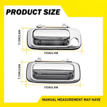 Load image into Gallery viewer, 4PCS Outer Inner Door Handle Front/Rear L/R For Toyota Landcruiser 80 90-98