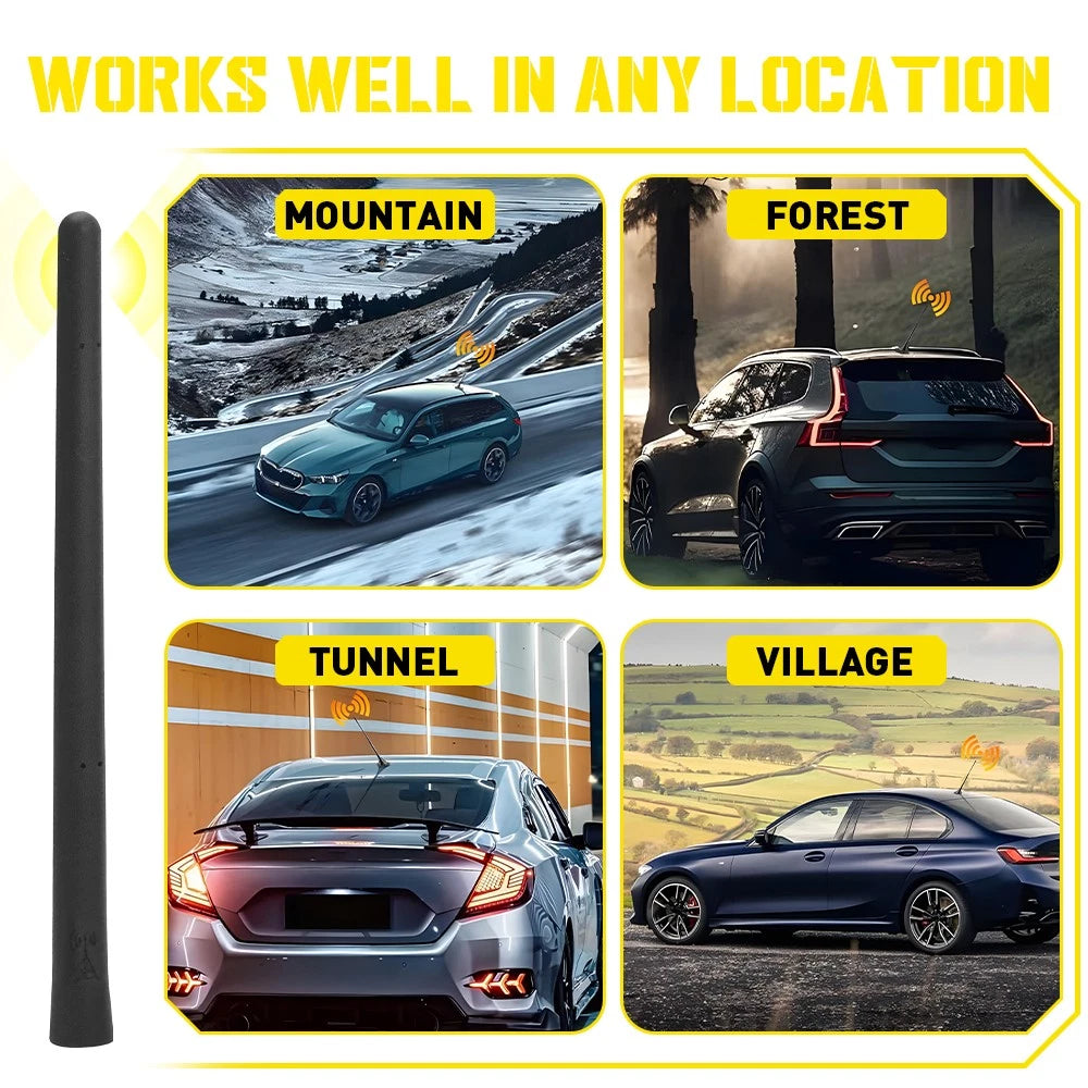 For Ford Falcon FG XR6 XR8 Ute 7" Antenna Aerial Mast Replace AM/FM Radio Signal