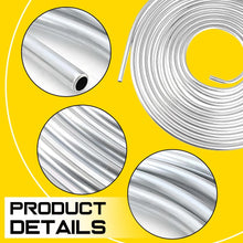 Load image into Gallery viewer, Steel Bundy Tube Brake Pipe 3/8" 25ft 6M Fuel Transmission Line Zinc Coated AU