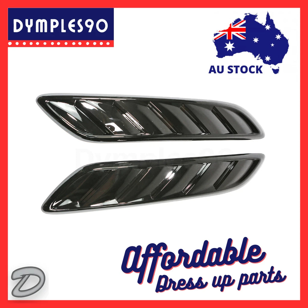 SET OF 2 PLASTIC BONNET VENTS FOR HOLDEN COMMODORE VF/CAPRICE/CALAIS/CHEVY SS