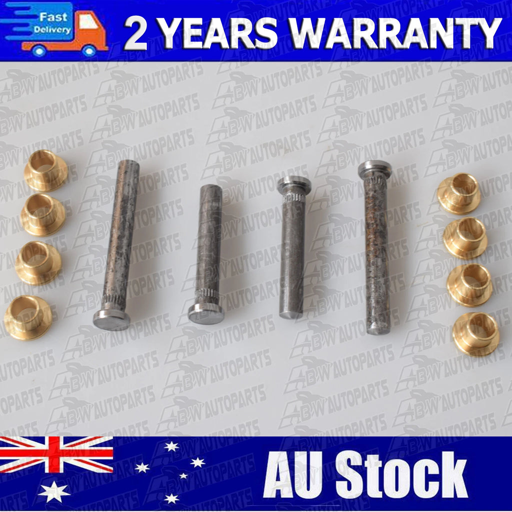 Door Hinge Pins & Brash Bush Bushing Repair Kit For Nissan GQ Y60 Patrol 88-97