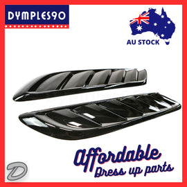 PAIR OF PLASTIC BONNET VENTS 1:1 FOR HOLDEN COMMODORE VF/CAPRICE/CALAIS/CHEVY SS