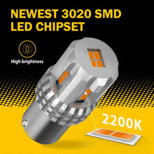 Load image into Gallery viewer, 2-10x BA15S 1156 P21W LEDS TURN SIGNAL LIGHT INDICATOR CANBUS BULB GLOBE NEWA