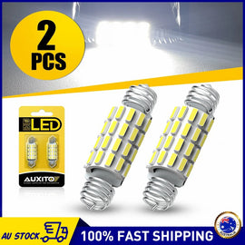 2pcs AUXITO Festoon 42MM 39MM 4014 LED White Interior Dome Reading Light Bulb