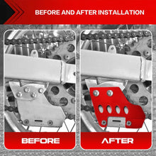 Load image into Gallery viewer, For Honda XR650L 1993-2023 Chain Guide Strengthener Protector Guard Billet Red
