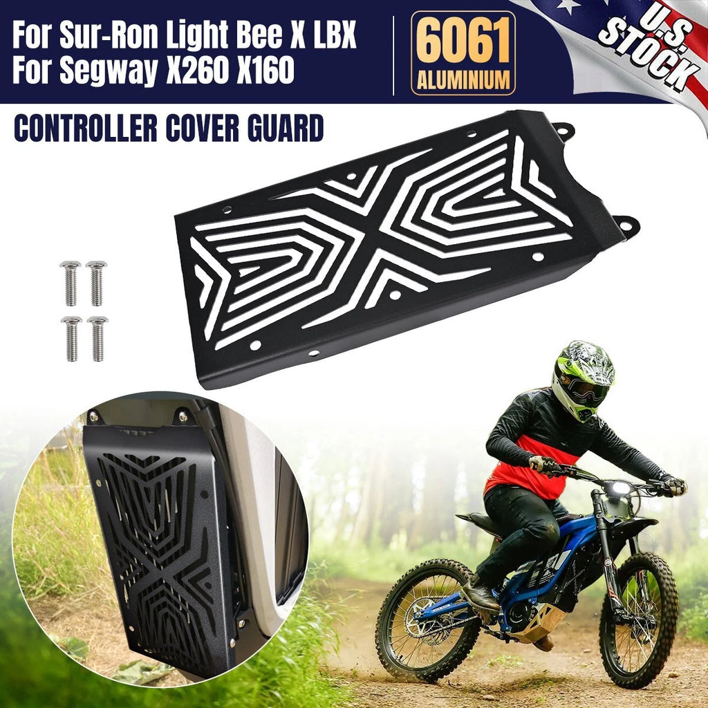 Black CNC Controller Protective Cover Guard for Sur-ron Surron LBX For Segwa ST