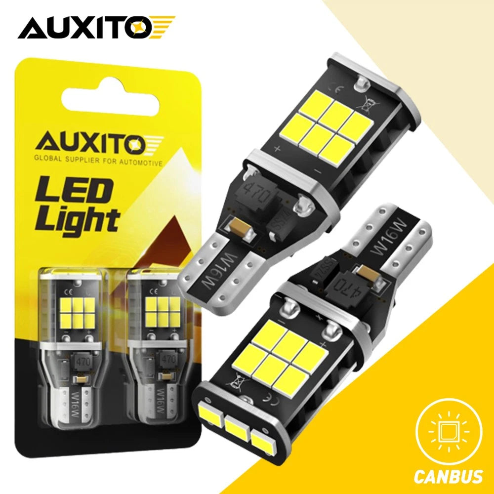 2X T15 T16 W16W 921 LED Side Parker Light Backup Car Wedge Reverse Globe Bulbs