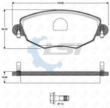 Load image into Gallery viewer, Front Brake Pads and Disc Rotors Set for Jaguar X TYPE 2.0 2.1 2.5 3.0 2001-2004