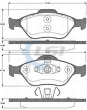 Load image into Gallery viewer, Front Bendix Brake Pads and Disc Rotors Set for Mazda MAZDA 2 1.5 DY 2003 -2008