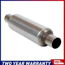 Load image into Gallery viewer, 2" Megapower Exhaust Hotdog Resonator Muffler Glass Pack 12" Long High AUS.