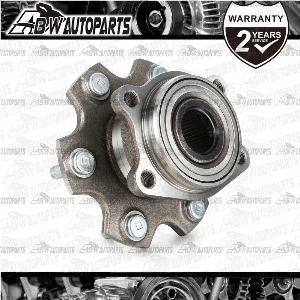 Pair Rear Wheel Bearing Hubs For Mitsubishi Pajero NS NT NW NX 14mm Bolt Hole