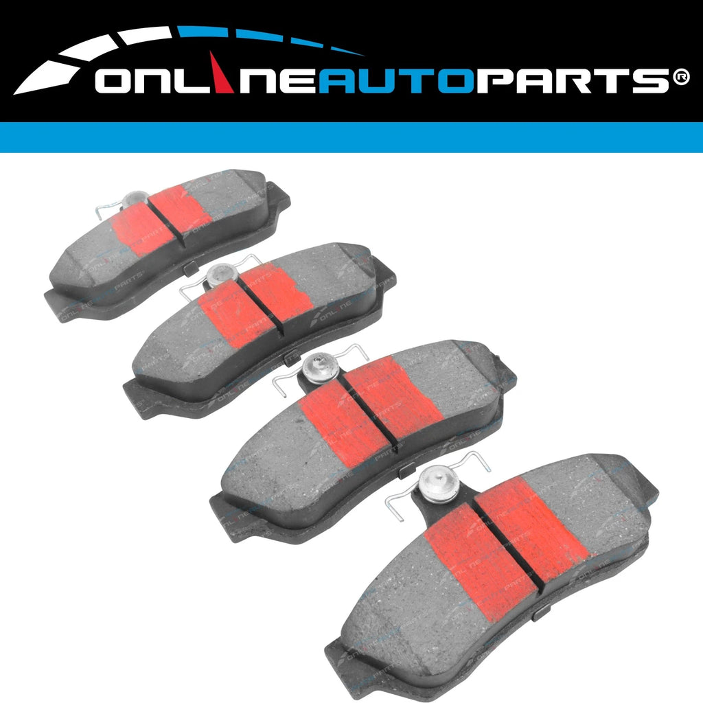 Front + Rear Disc Brake Pads Commodore VT VX VU VY VZ Set 9/97-06 for Holden