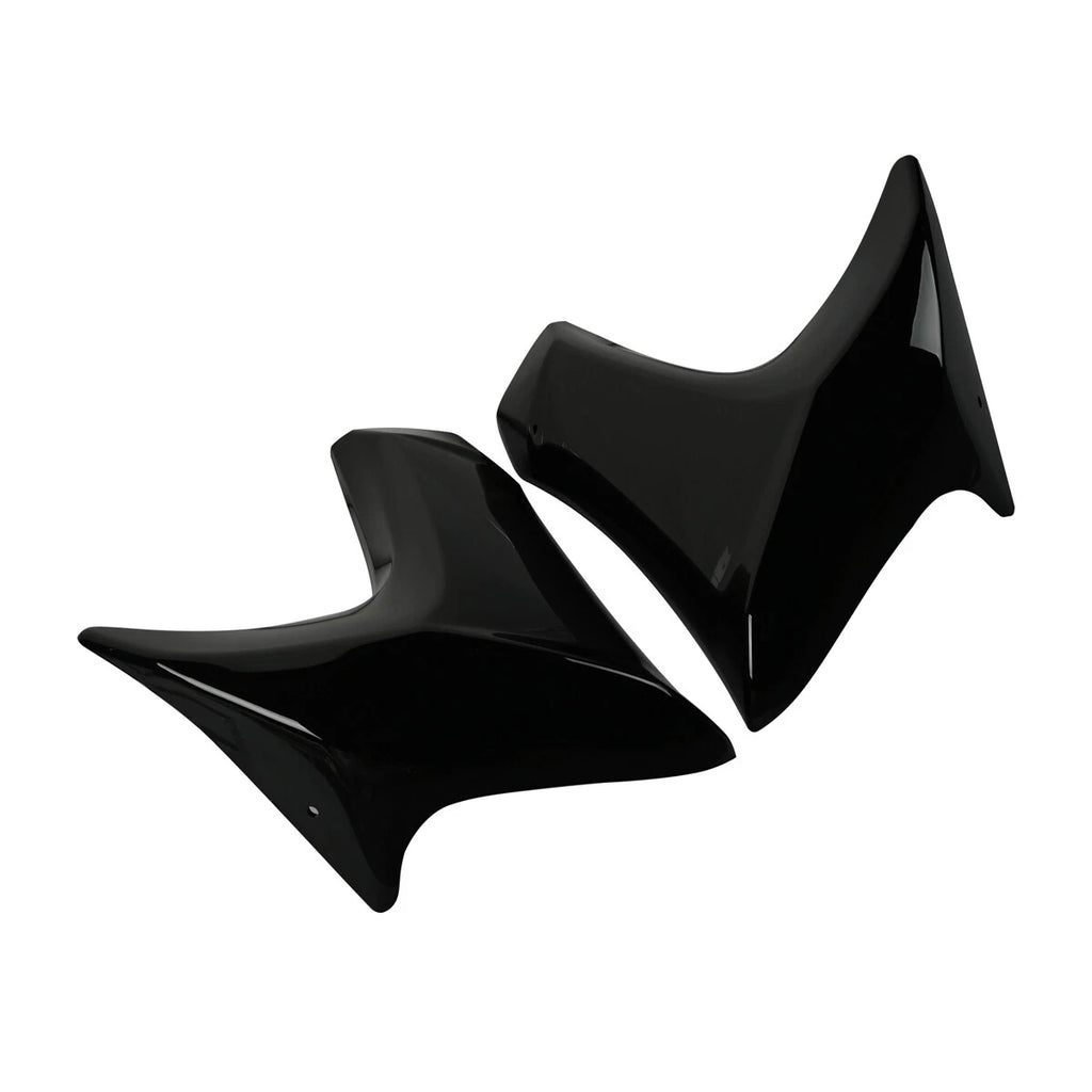 Radiator Side Cover Fairing Cowling Panels for Kawasaki ER6N 2012-2016 Black ST