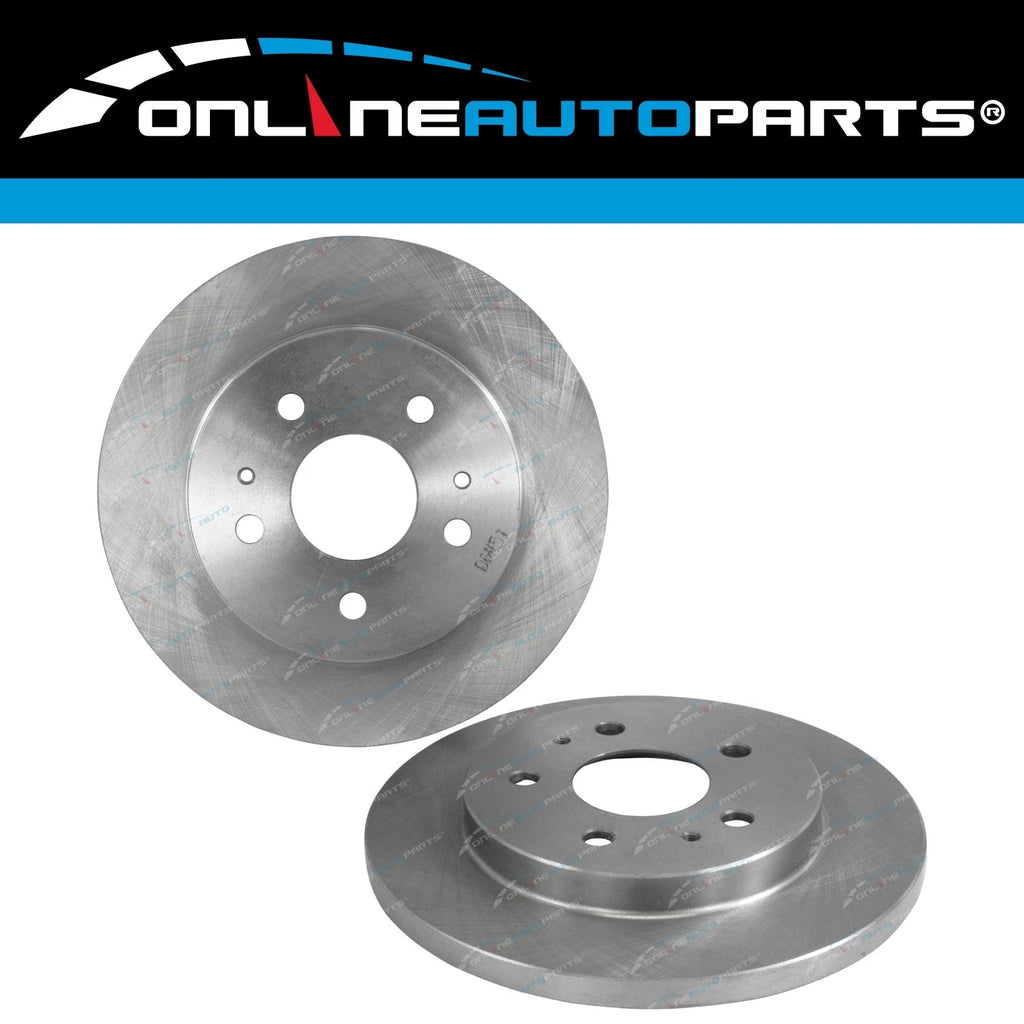 2 x Front Disc Brake Rotors for Daihatsu Terios J100 J102 1997~2005 4X4