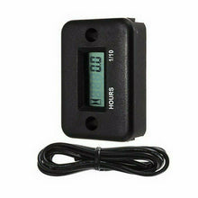 Load image into Gallery viewer, Digital Hour Meter LCD Display Waterproof For ATV Bike Motorcycle Marine Boat ST