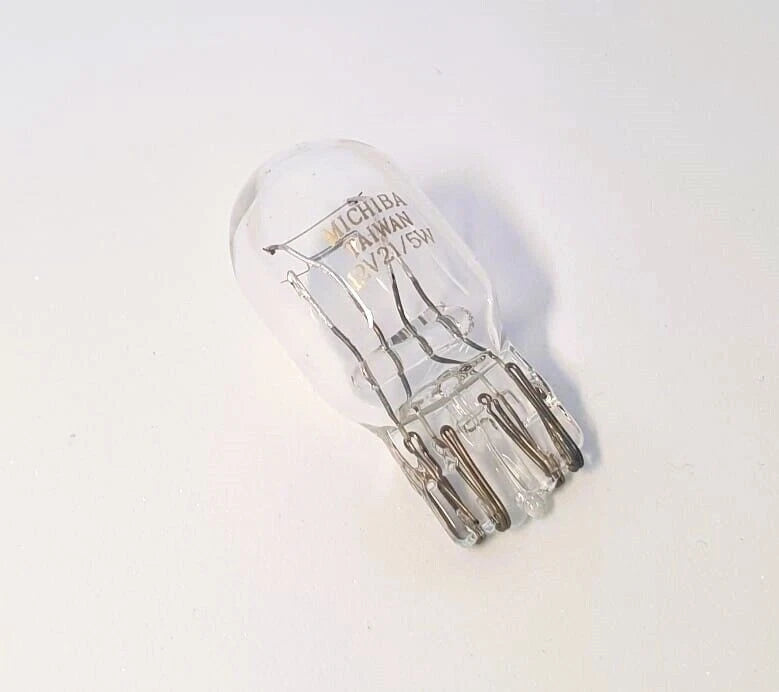 10 x T20 W21/5W Michiba Halogen Wedge Globe 7443 12V W3X16Q For Stop Light