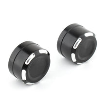 Load image into Gallery viewer, Pair Aluminum Rear Axle Bolt Nut Cap Cover For Harley Softail Fat Boy 2018+2023