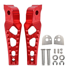 Load image into Gallery viewer, Anodized Red Aluminum Rear Passenger Foot Pegs Pedal for Surron Ultra Bee 2023+