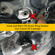 Load image into Gallery viewer, 10* Oil Drain Plug Gaskets Car Crush Washer 90430-12031 For Toyota Land Cruiser