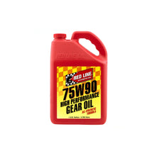 Load image into Gallery viewer, Red Line Gear Oil 75W-90 Gl5 3.8L Rl136-4 57905