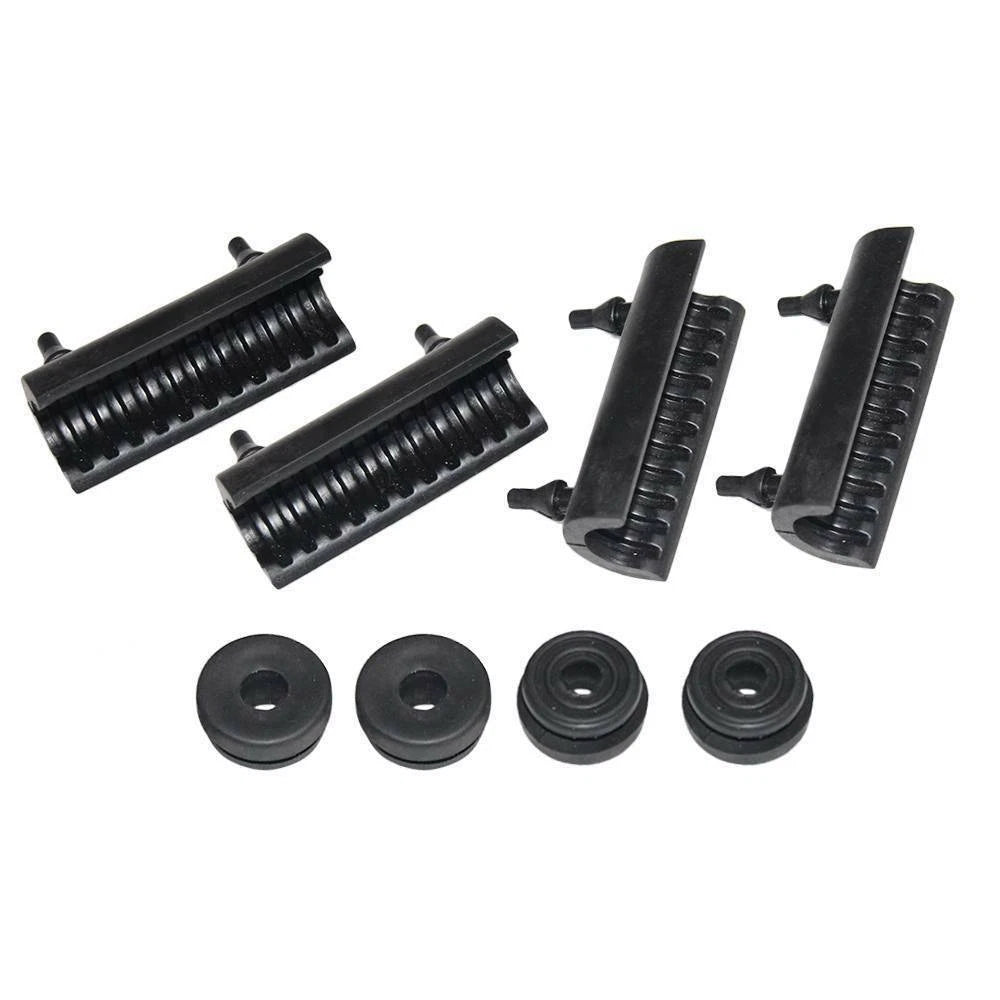 4pcs Rubber Grommet Support Cushion Hard Saddlebag For Harley Touring 2014-2018