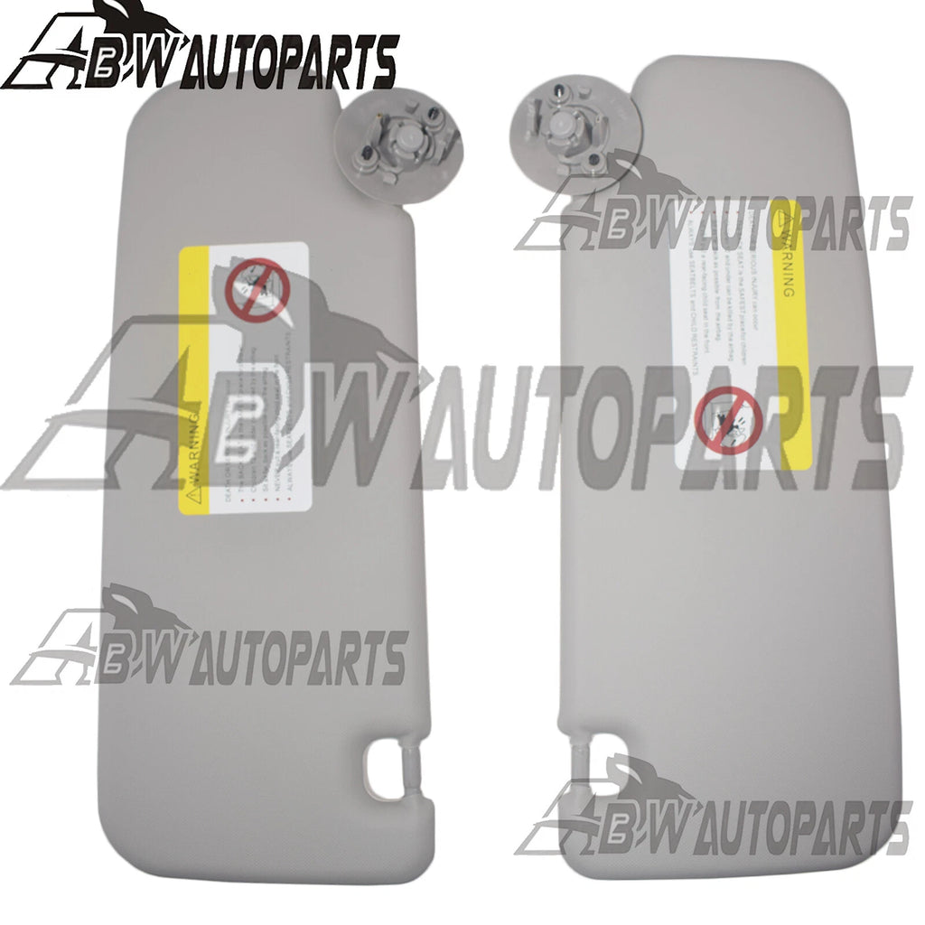 AU Sunvisor Sun Visor For Holden Barina TM 2011-18 Driver & Passenger Side Pair