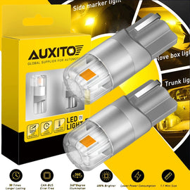 2X 2SMD T10 194 168 Waterproof LED CAR Dome Map Door LIGHT BULB For Replace AU